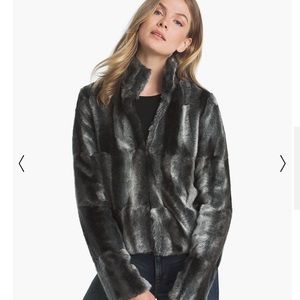 Faux Fur Cropped Coat